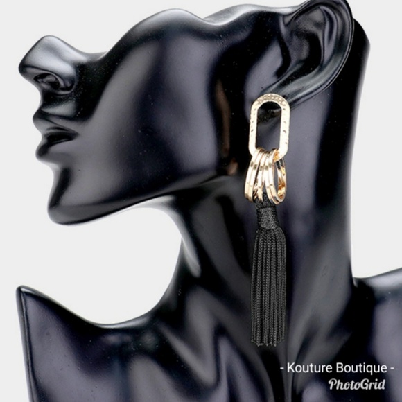 Tassel Earrings - Picture 2 of 3